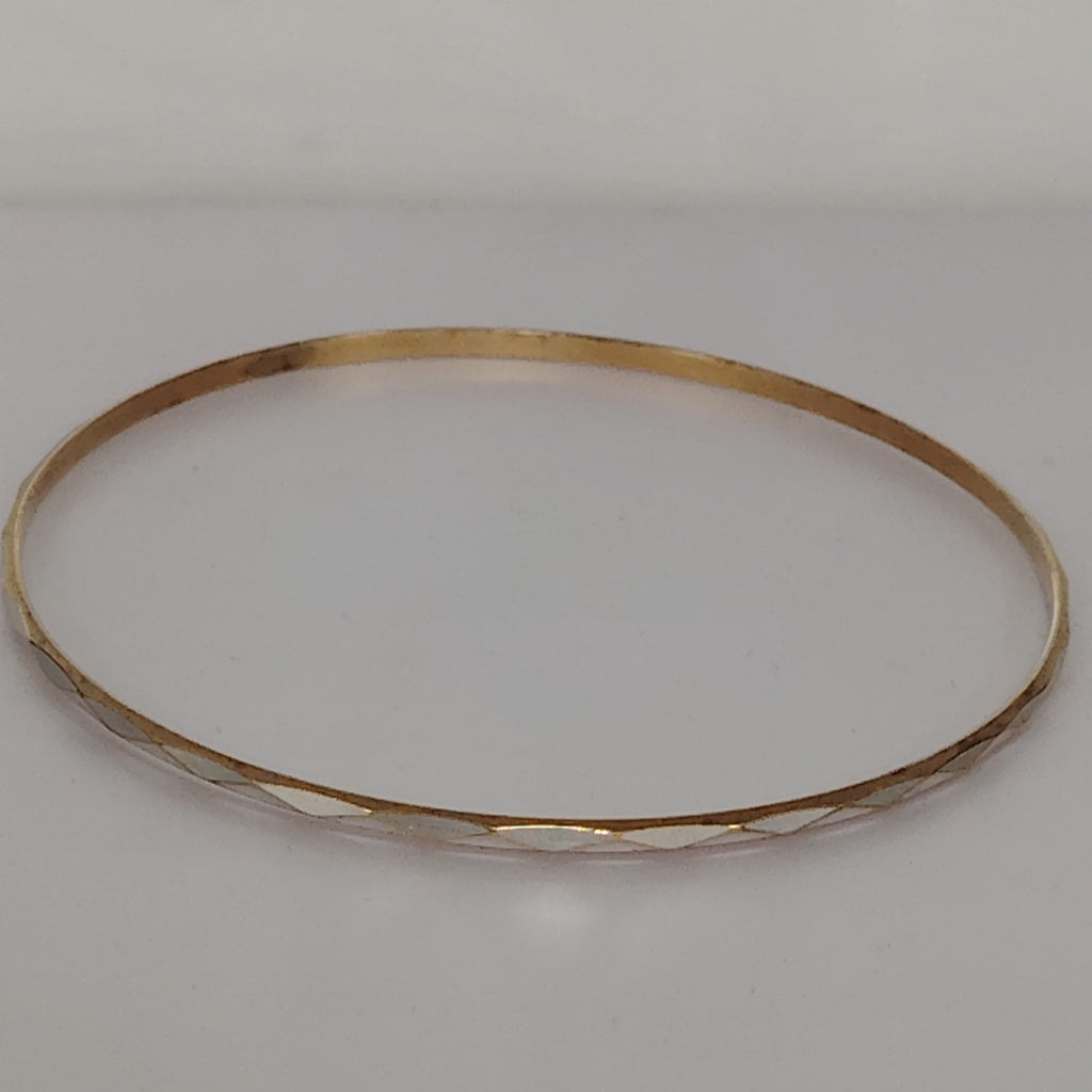 PULSERA RIGIDA ORO 14 K 5,60 GRMS (SEMINUEVO)