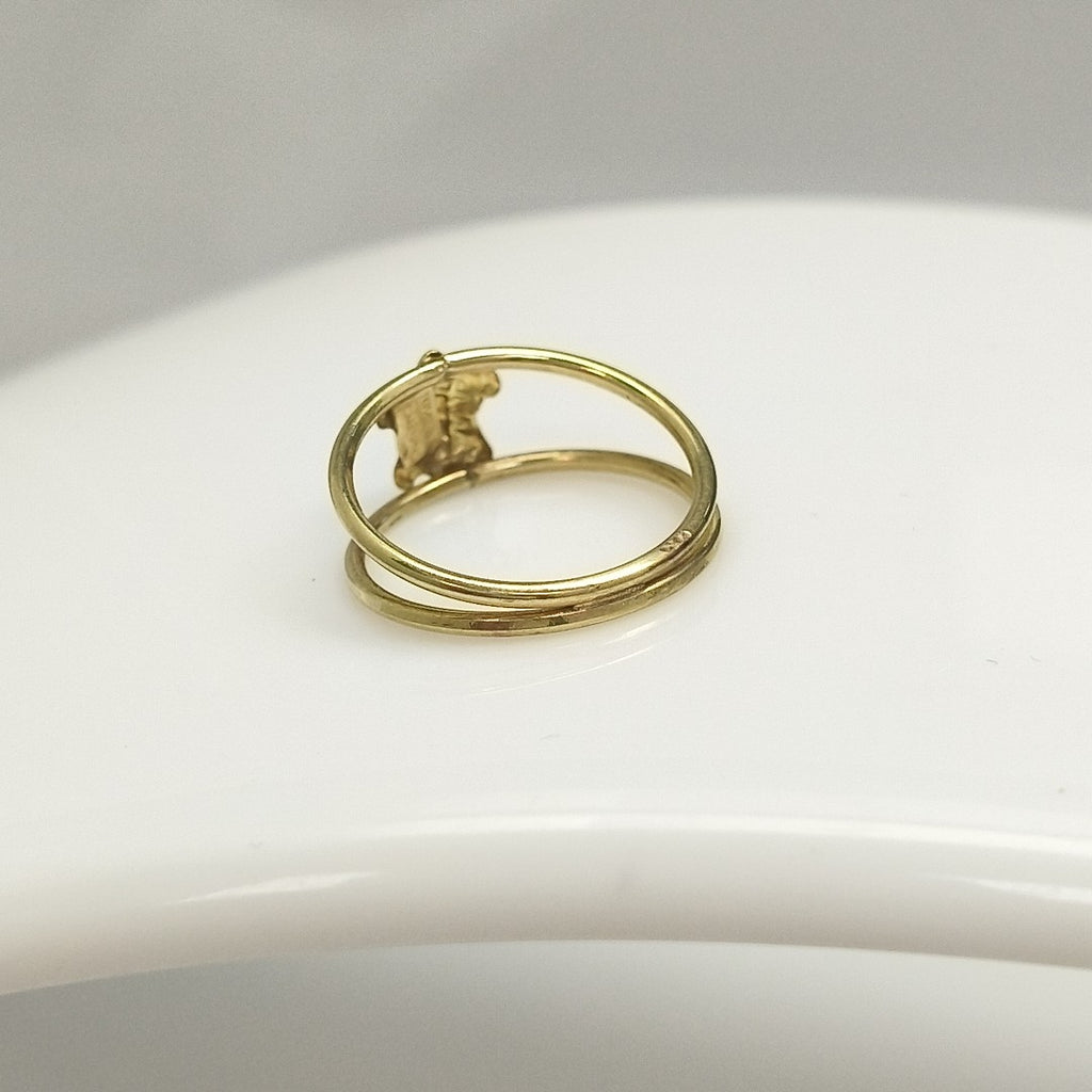 ANILLITO ORO 10 K 1,60 GRMS (SEMINUEVO)
