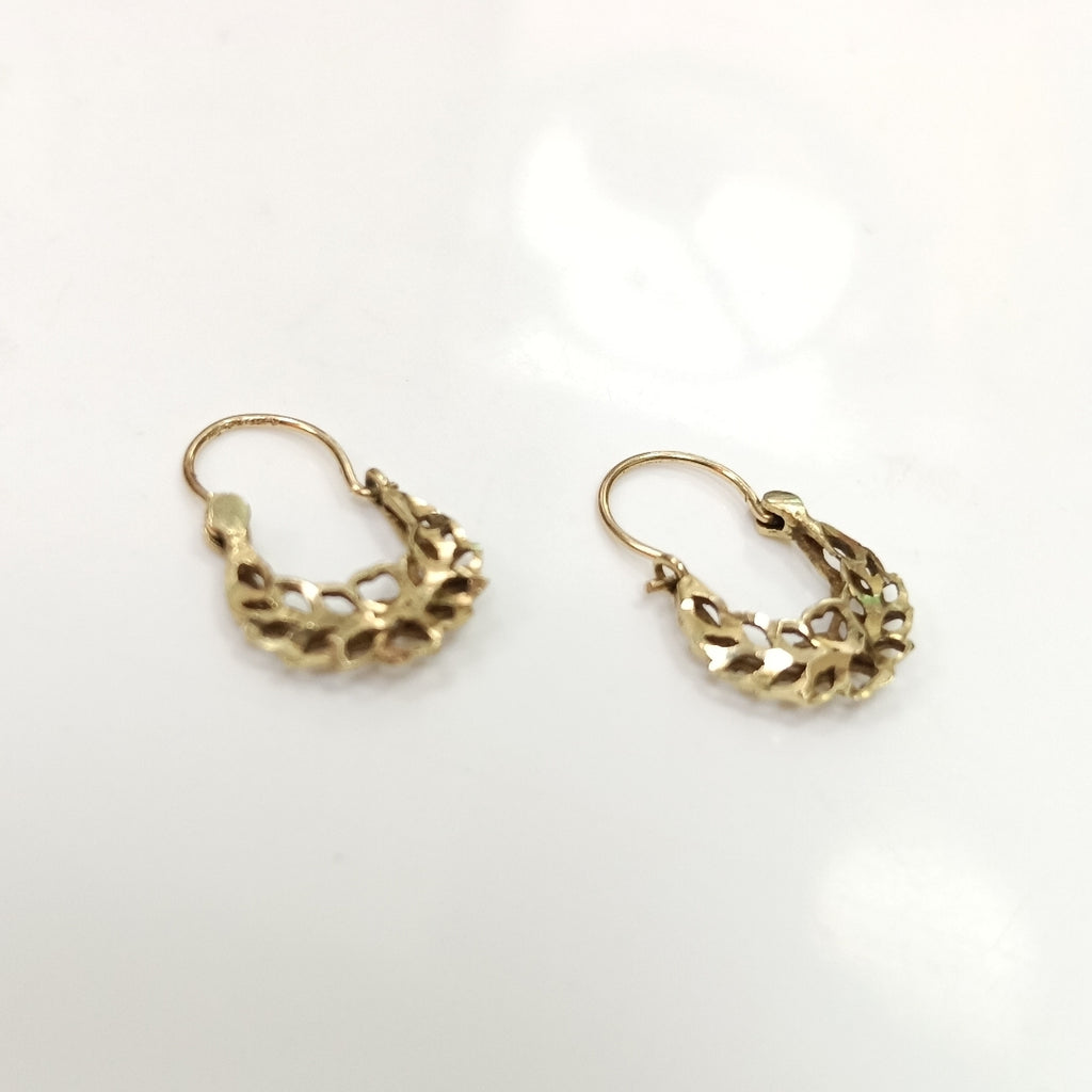 ARRACADAS PAR ORO 10 K 0.8 GRMS (SEMINUEVO)