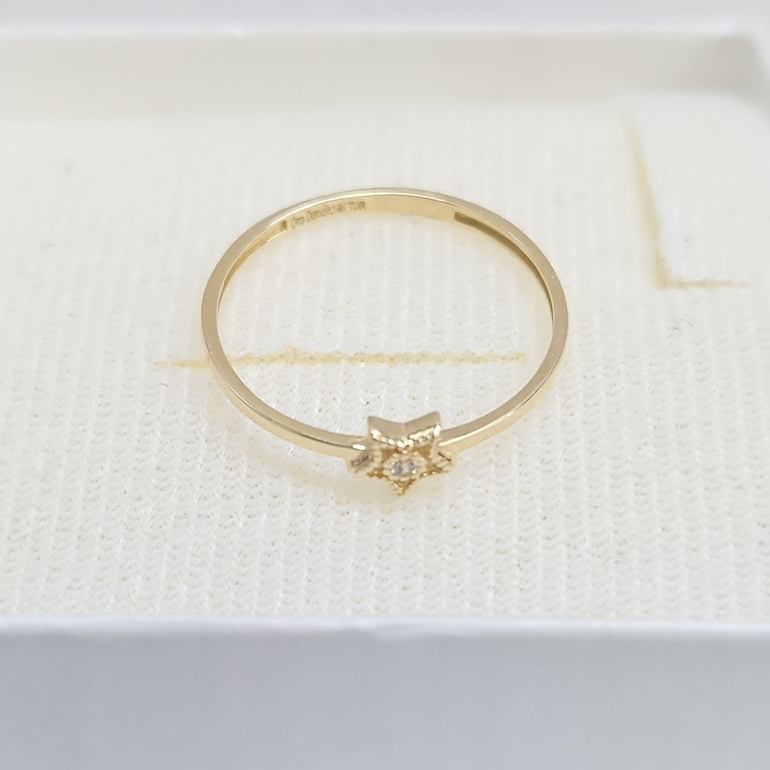 ANILLOS DAMA ORO 14K 0.8 (NUEVO)