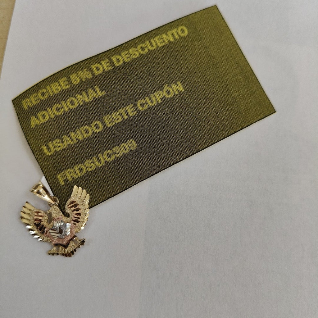 DIJE ORO COMBINADO 14 K 2,20 GRMS (SEMINUEVO)