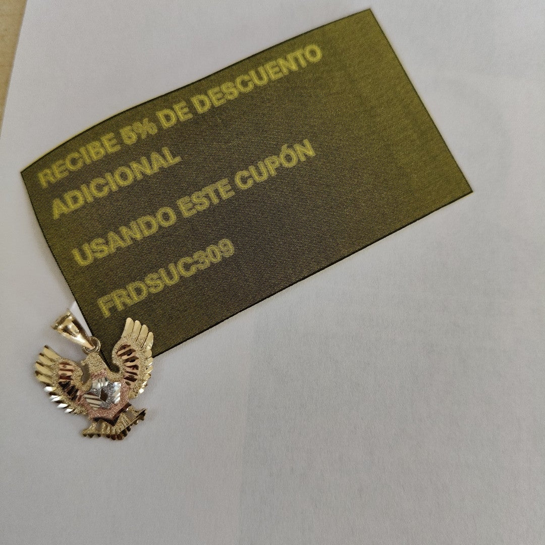DIJE ORO COMBINADO 14 K 2,20 GRMS (SEMINUEVO)