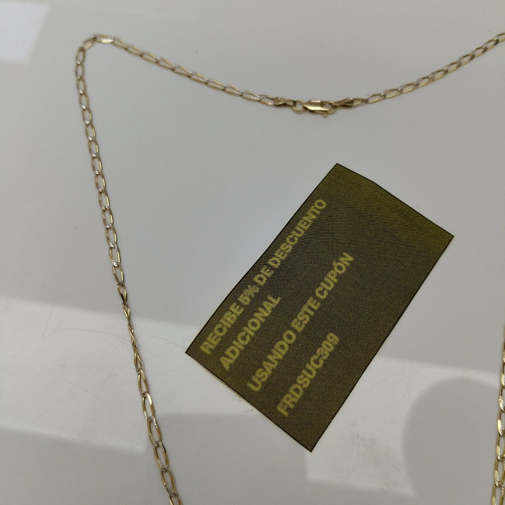 CADENA ORO,RODIADO 14 K 7,60 GRMS (SEMINUEVO)