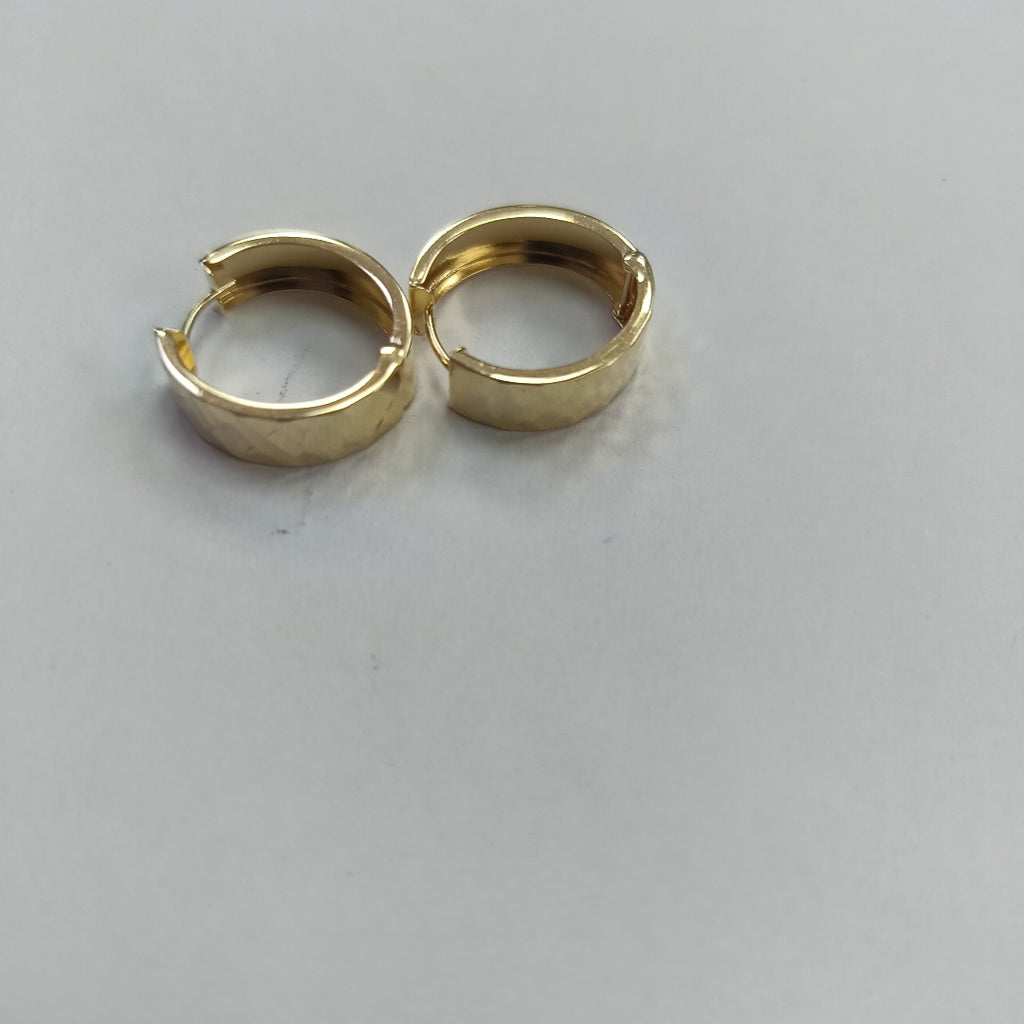 ARRACADAS PAR ORO 14 K 2.6 GRMS (SEMINUEVO)