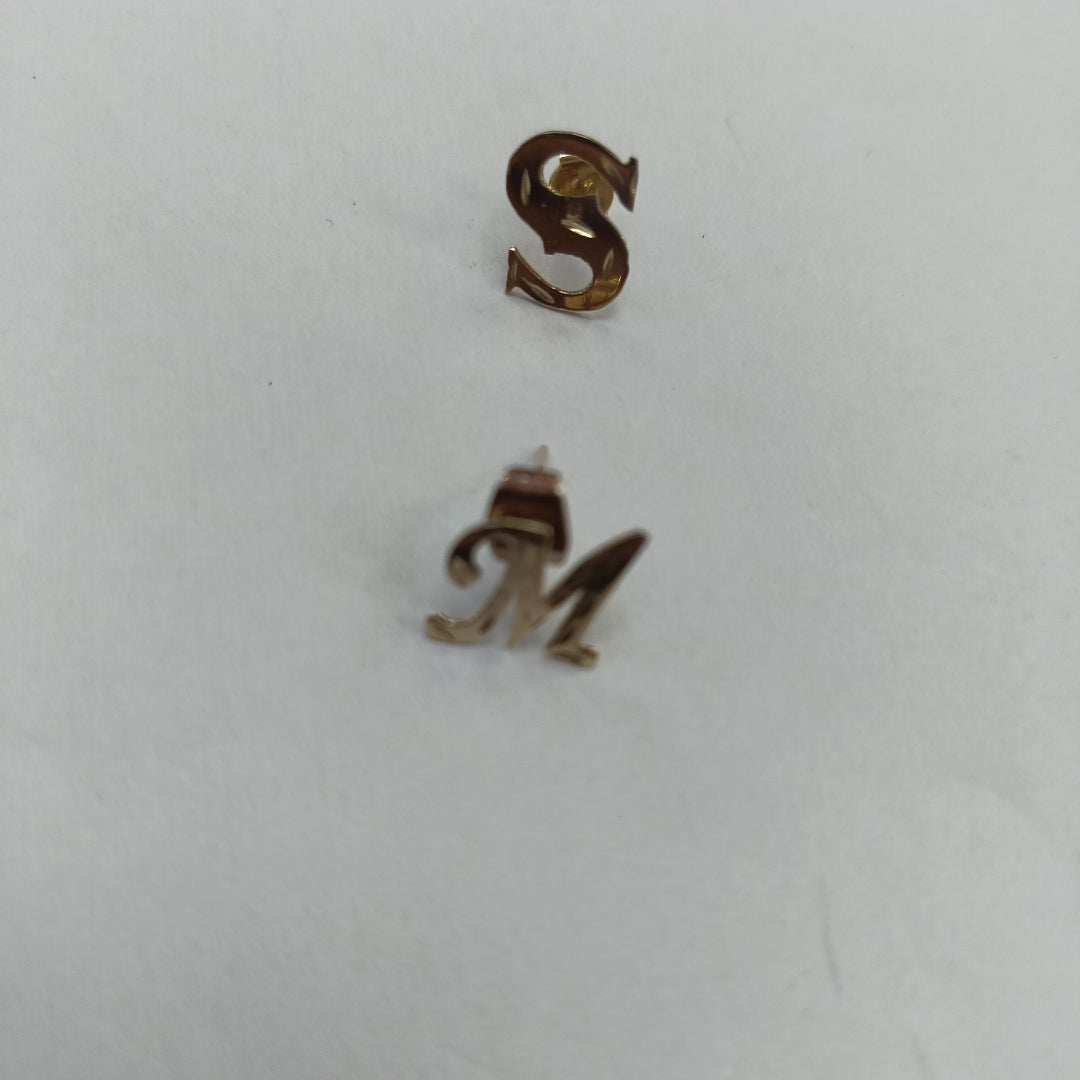 ARETES PAR ORO 10 K 1.1 GRMS (SEMINUEVO)