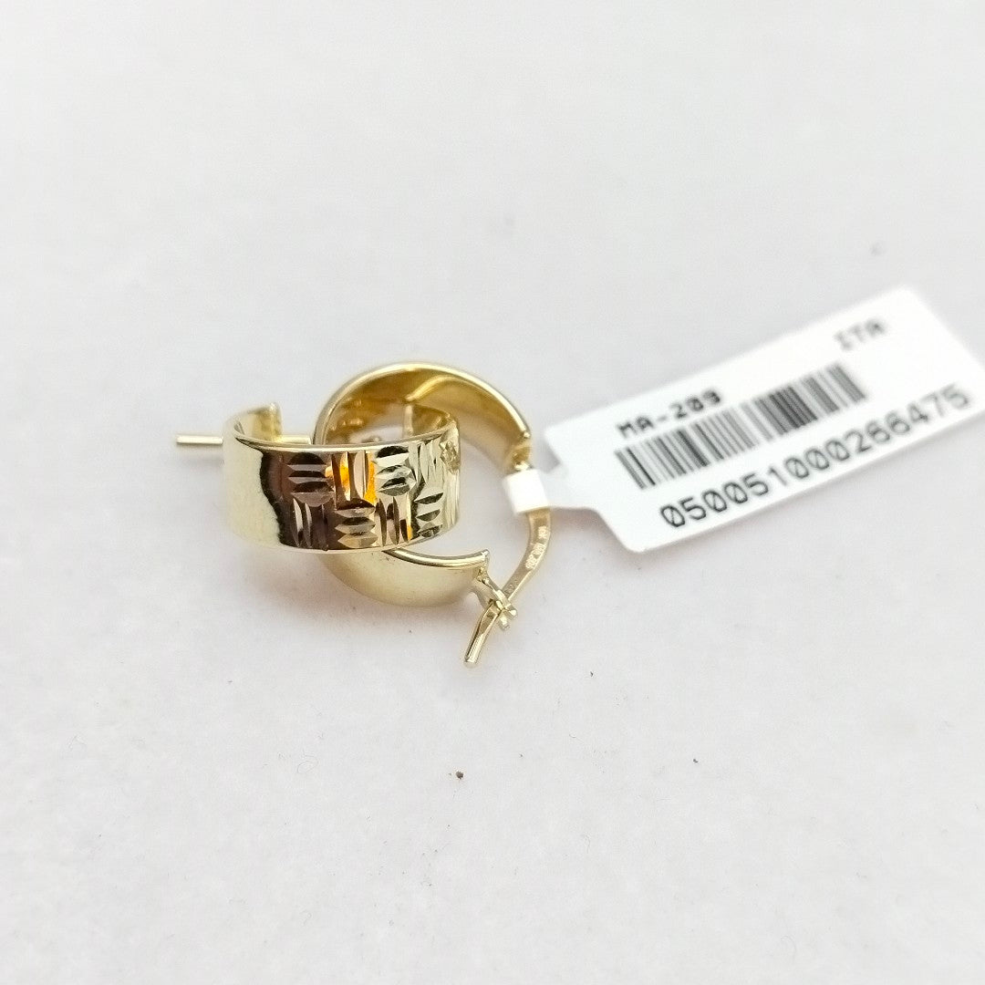 ARRACADAS ORO 10K 1.7 (NUEVO)