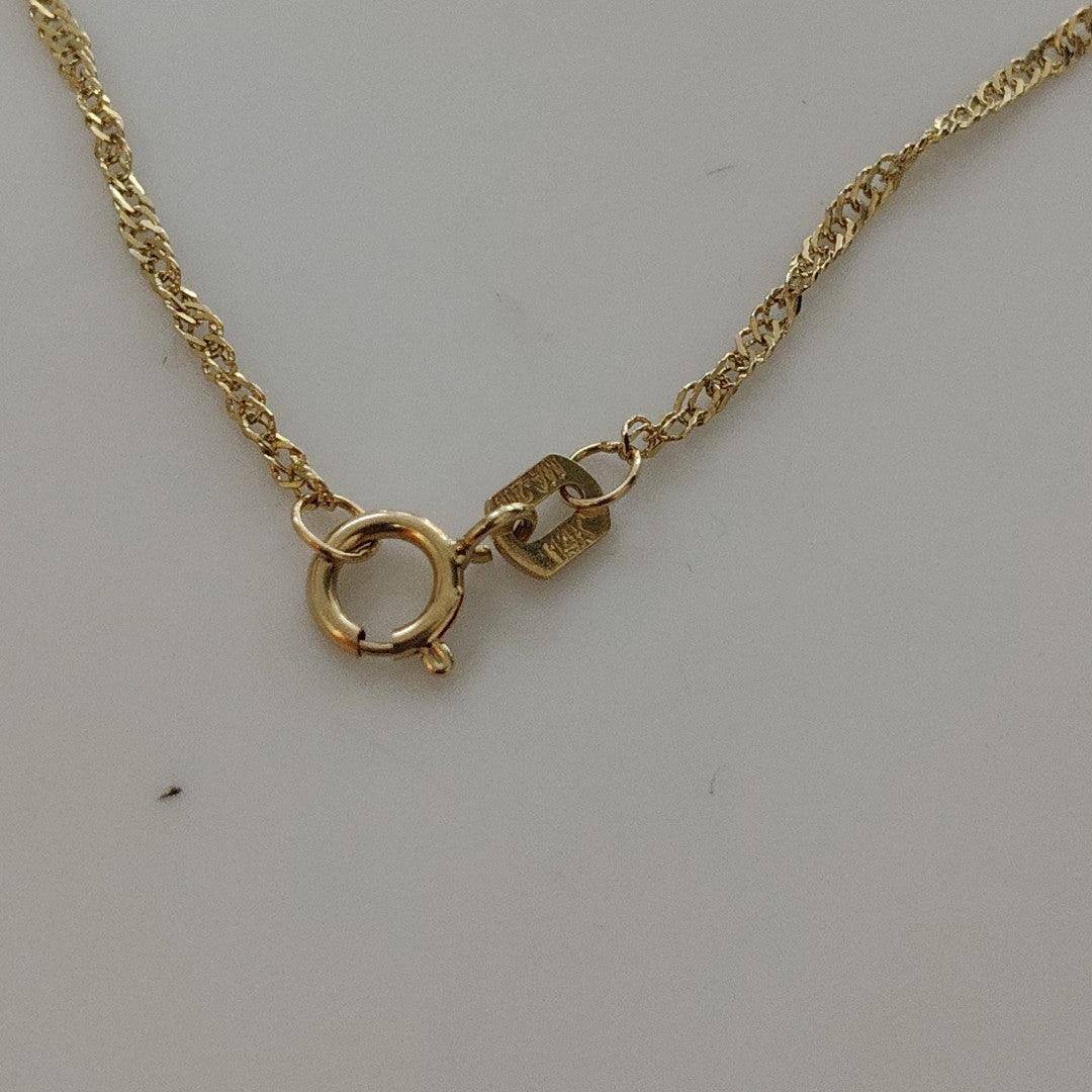 CADENA ORO 14 K 2.3 GRMS (SEMINUEVO)