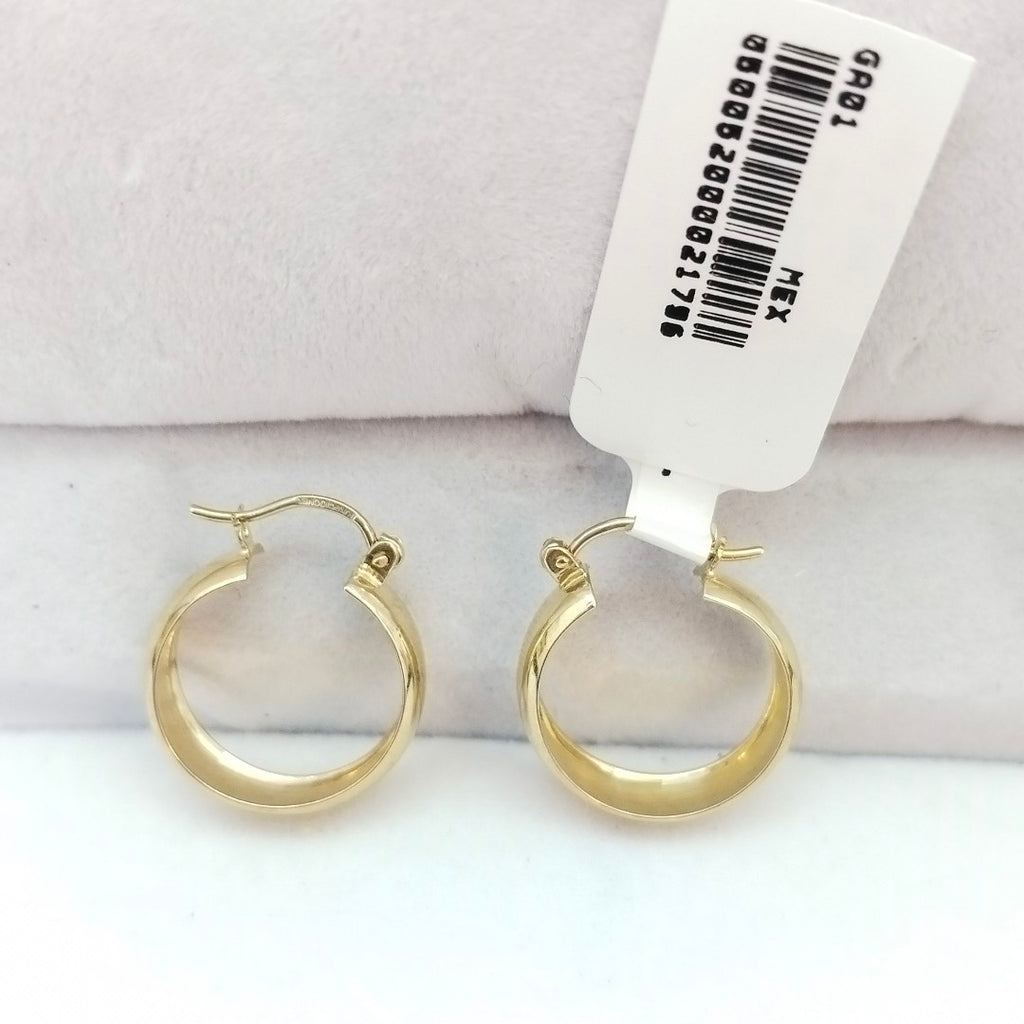 ARETES ARRACADAS ORO 10K 2.2 GR (NUEVO)