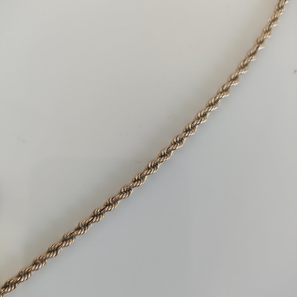 CADENA, CRUCIFIJO ORO 10 K 5.3 GRMS (SEMINUEVO)