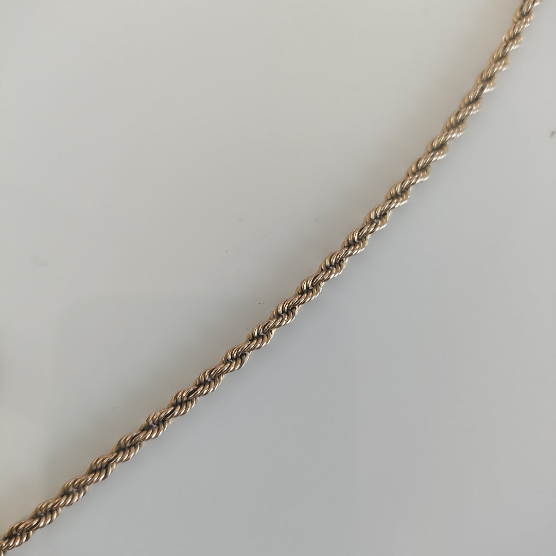 CADENA, CRUCIFIJO ORO 10 K 5.3 GRMS (SEMINUEVO)