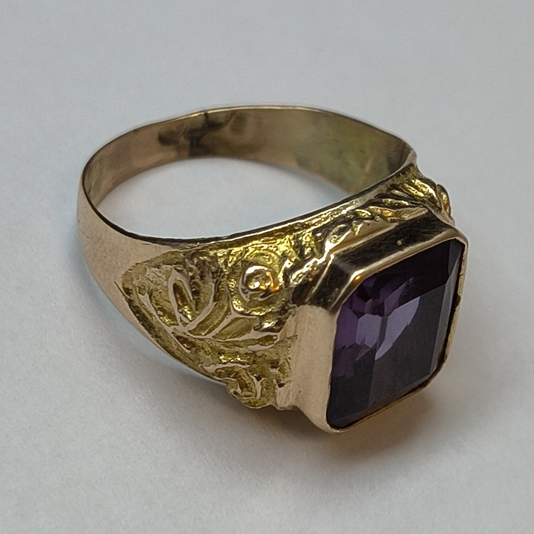 ANILLO ORO 10 K 5,40 GRMS (SEMINUEVO)