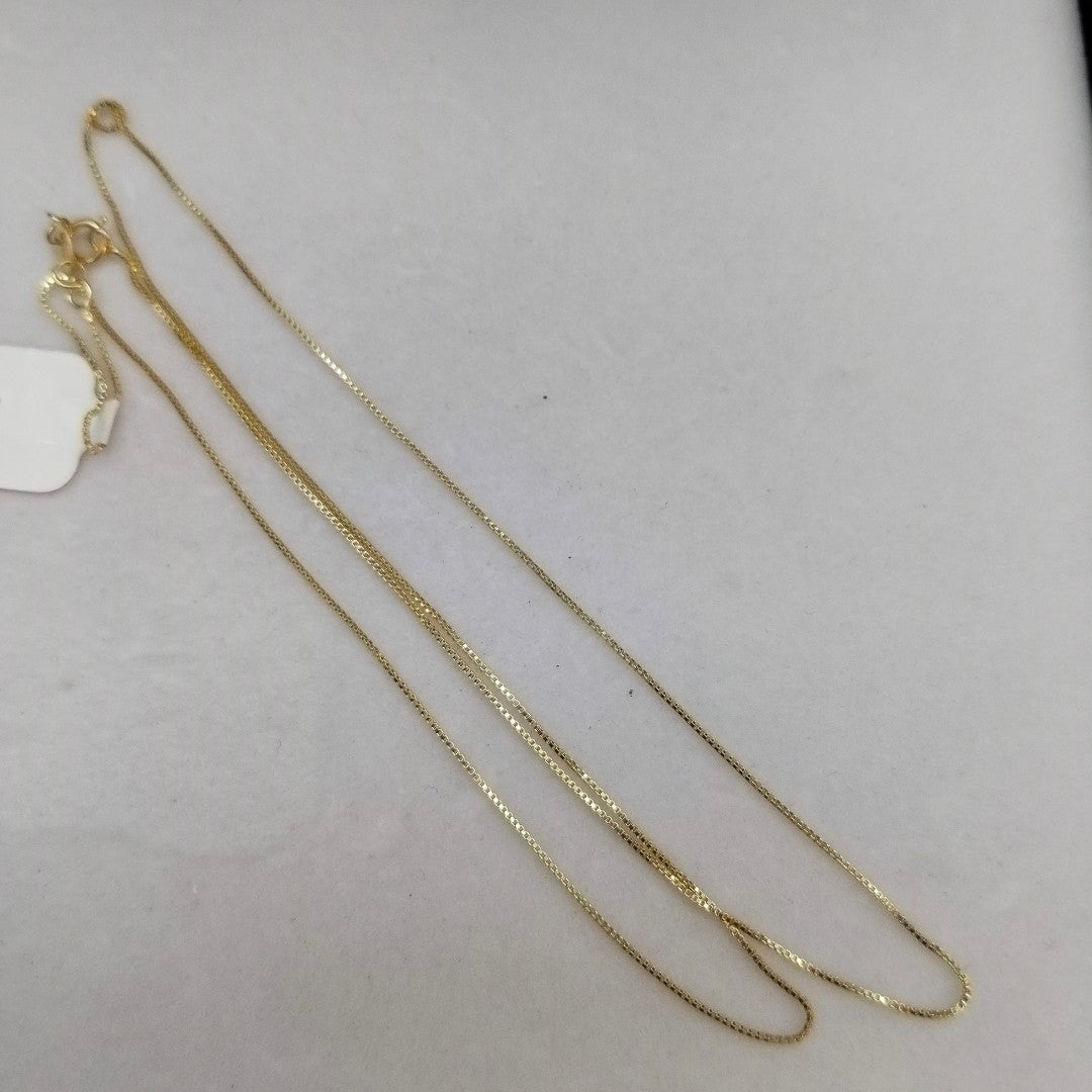 CADENA VENECIANO 14K 55 CM 1.7 GR (NUEVO)