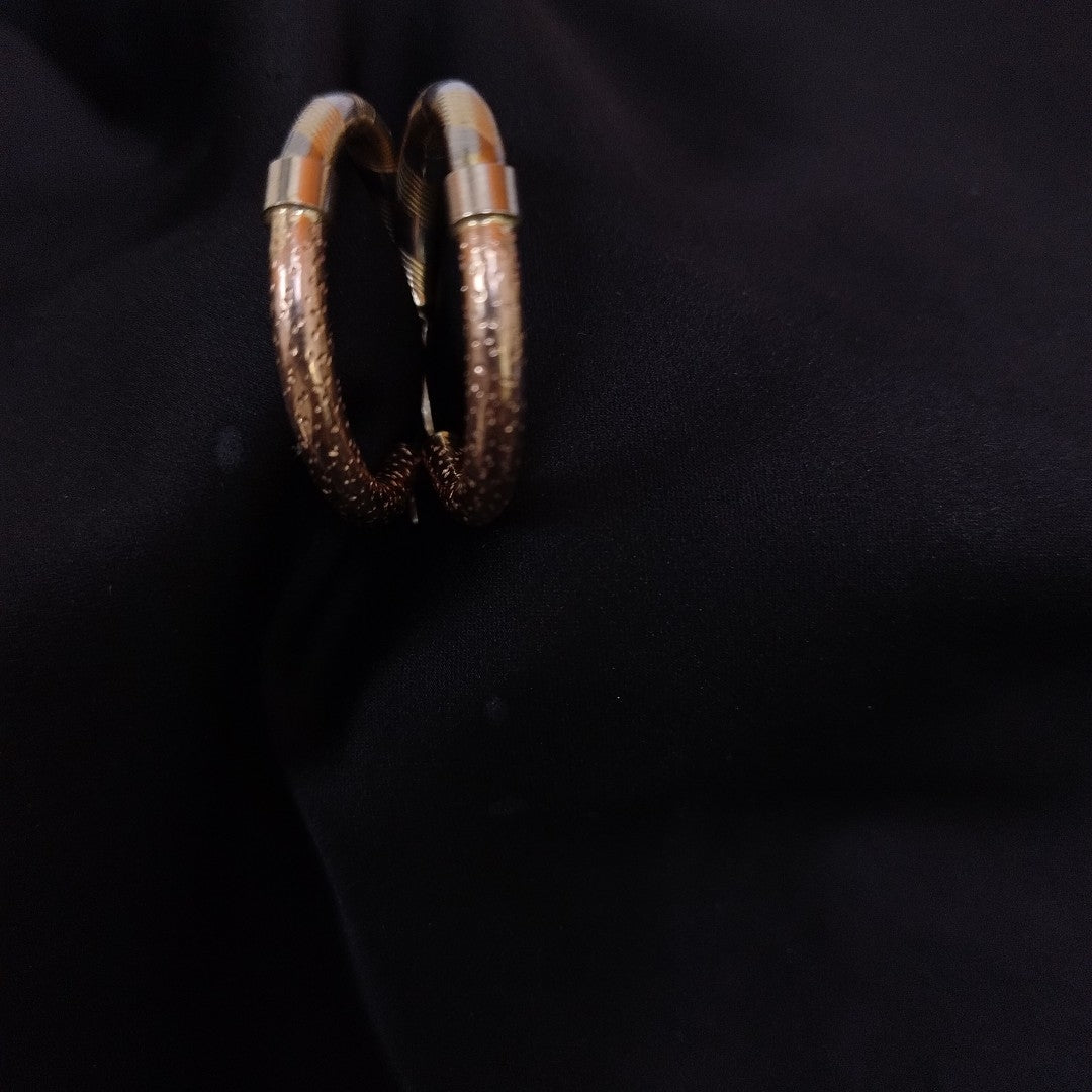 ARRACADAS PAR ORO COMBINADO 14 K 4,30 GRMS (SEMINUEVO)