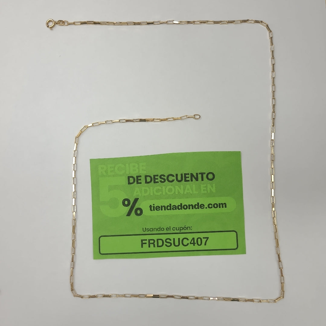 CADENA ORO 14 K 6,80 GRMS (SEMINUEVO)