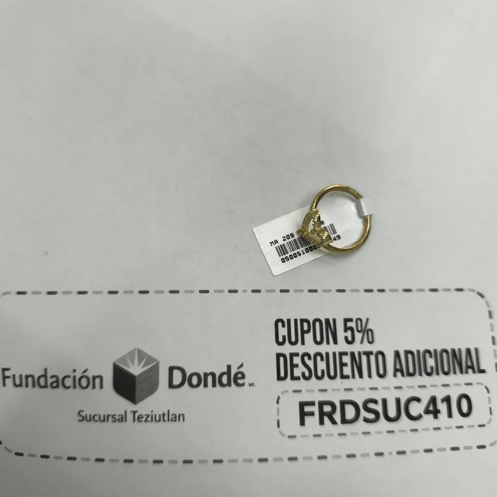 ANILLOS DAMA ORO 14K 1.8 (NUEVO)