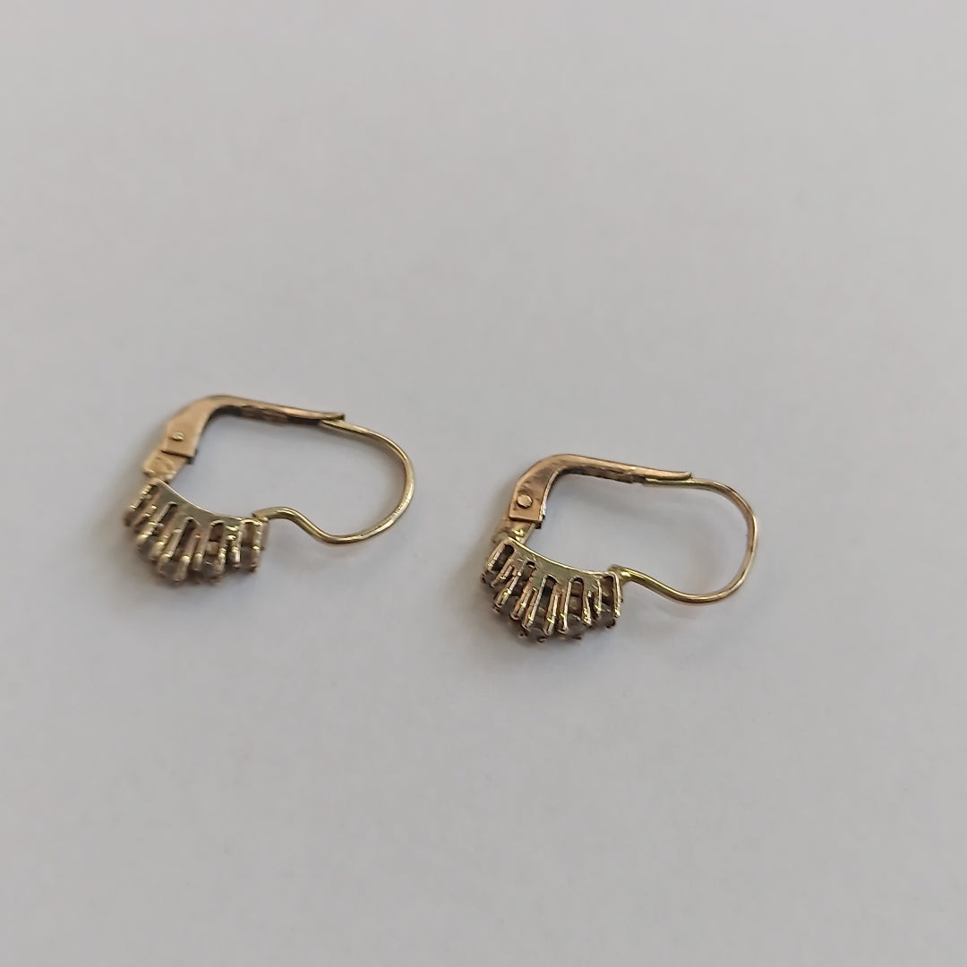 ARETES PAR ORO 10 K 1.4 GRMS (SEMINUEVO)