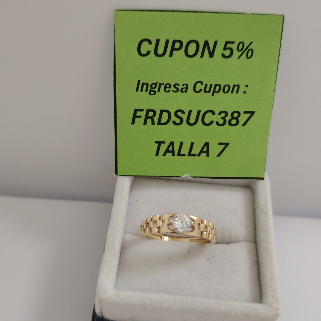 ANILLITO ORO 14 K 2.5 GRMS (SEMINUEVO)