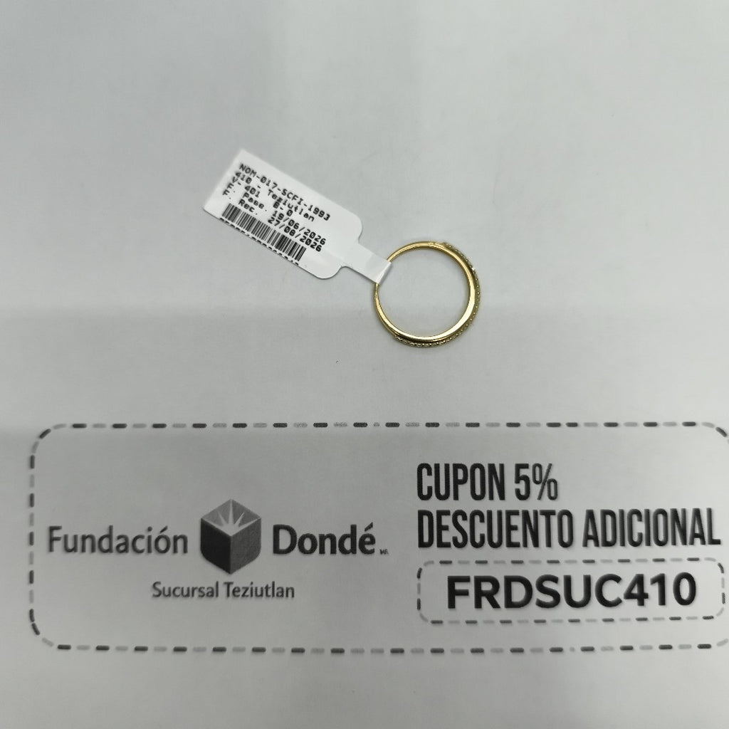 ANILLOS DAMA ORO 14K 1.3 (NUEVO)