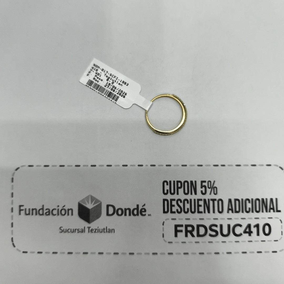 ANILLOS DAMA ORO 14K 1.3 (NUEVO)