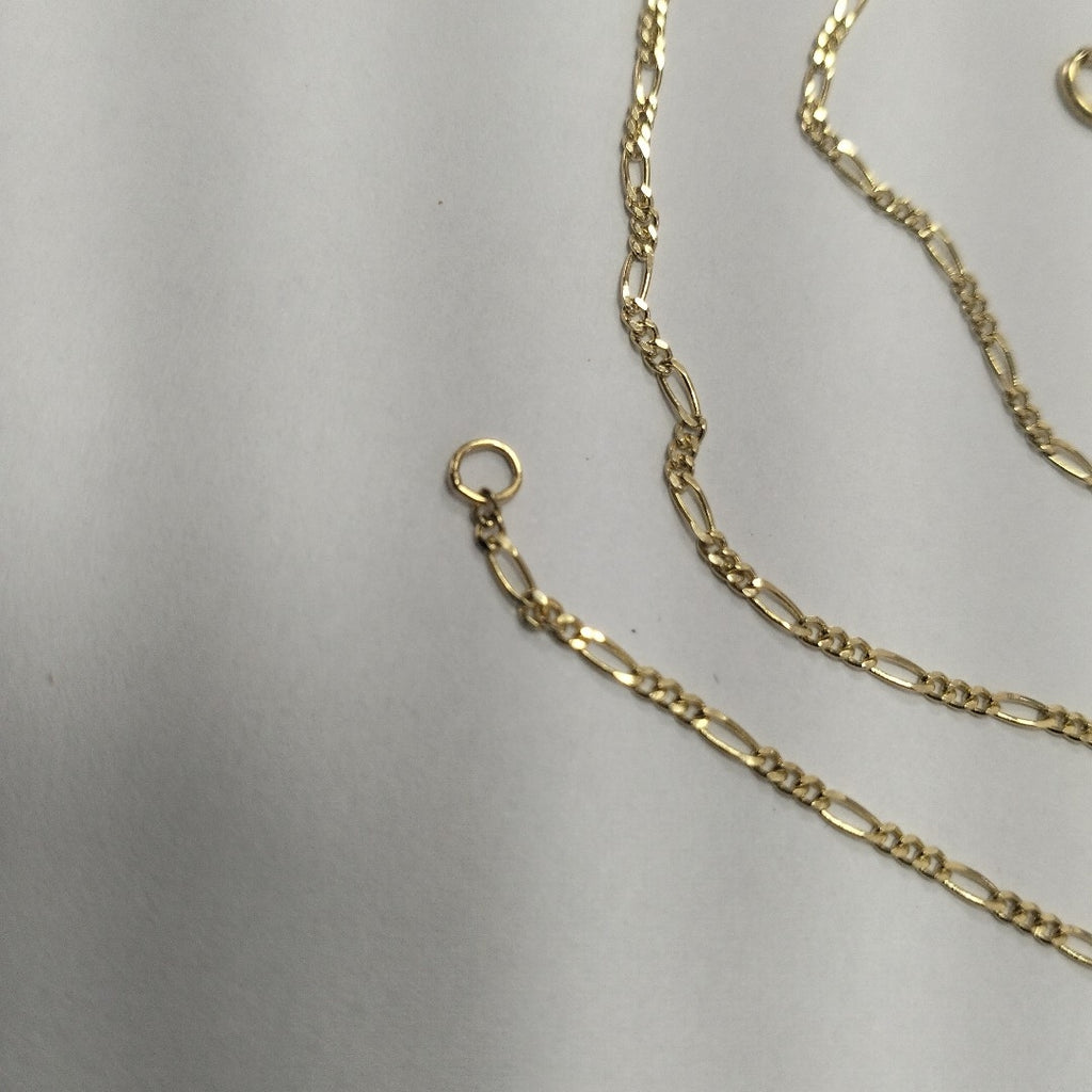 CADENAS TEJIDO 3X1 ORO 14K 55 CM 2.7 GR (NUEVO)