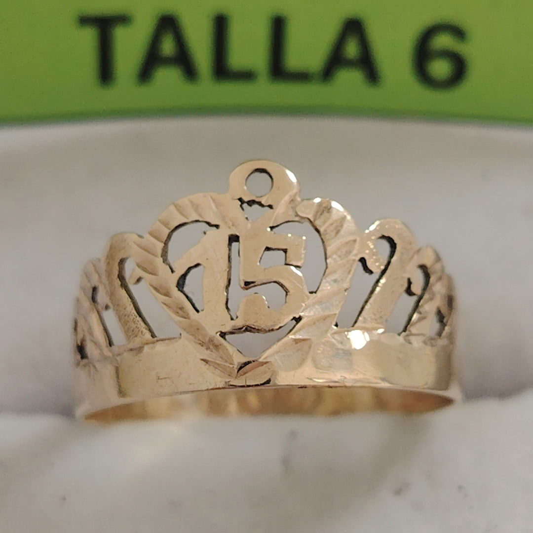 ANILLITO ORO 10 K 1.2 GRMS (SEMINUEVO)