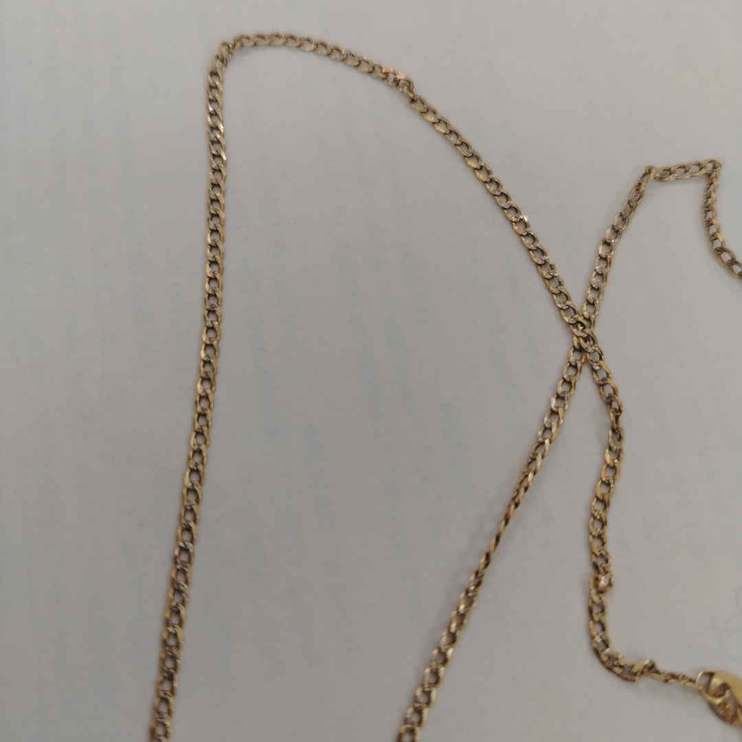 CADENA, CRUZ ORO 10 K 4.2 GRMS (SEMINUEVO)