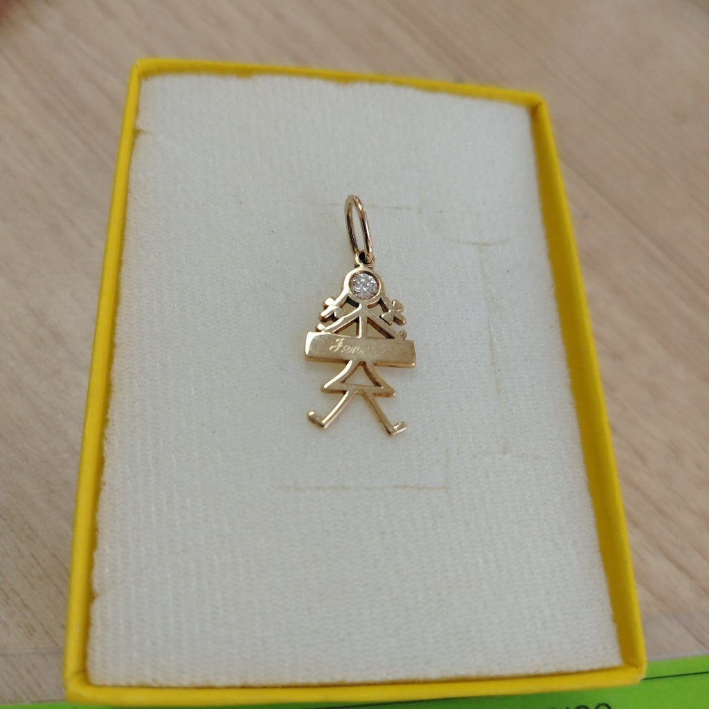 DIJE ORO 14 K 2,10 GRMS (SEMINUEVO)