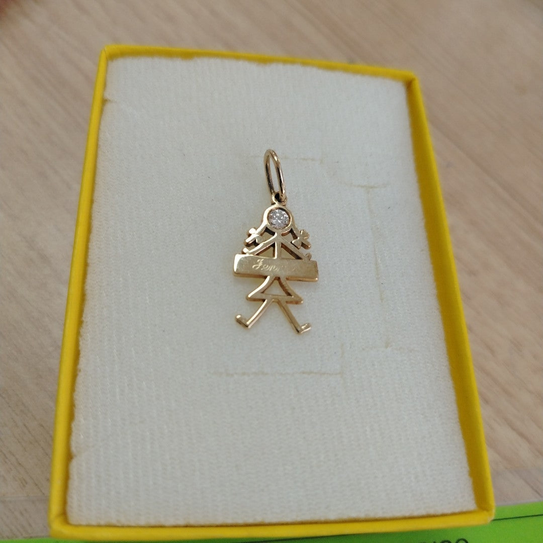 DIJE ORO 14 K 2,10 GRMS (SEMINUEVO)