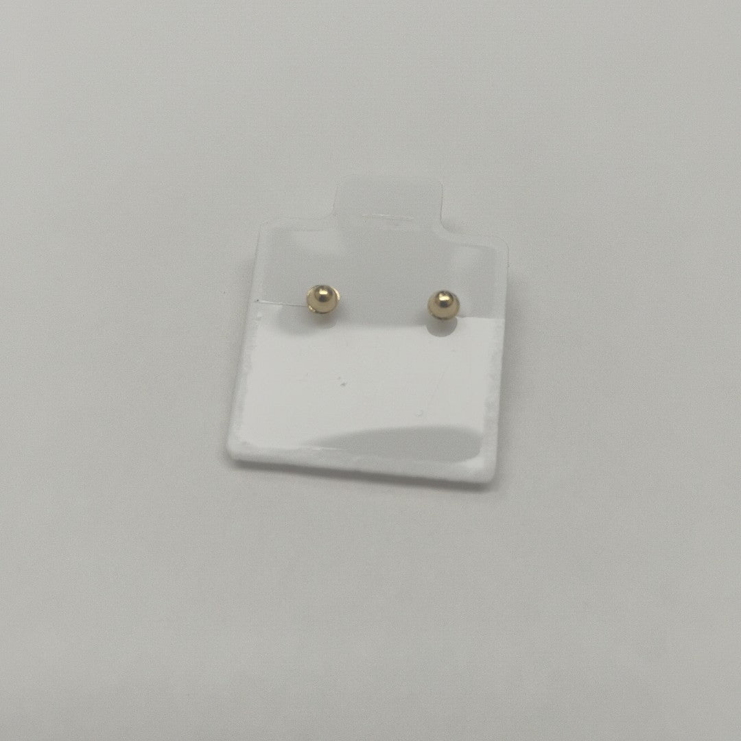 BROQUELES BROQUEL FIG BOTON C CIRCONIA 14K 0.2916 GR (NUEVO)
