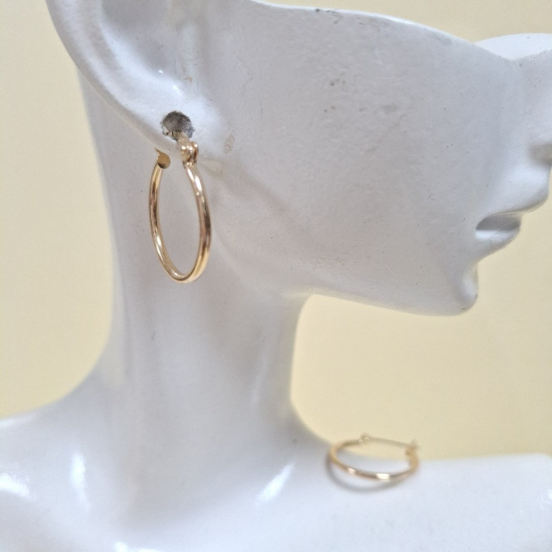ARETES ARRACADAS 14K 1.3 GR (NUEVO)