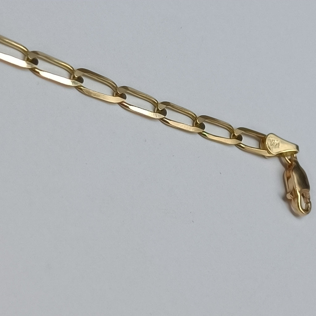 PULSERA ESLABON 14K 21 CM 4.4 GR (NUEVO)