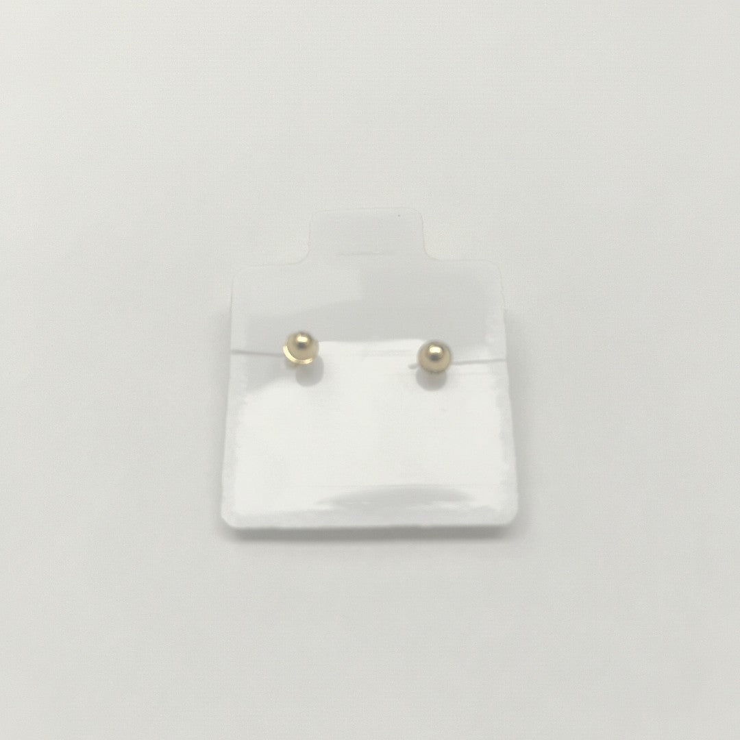 BROQUELES BROQUEL FIG CORAZON LISO 14K 0.1987 GR (NUEVO)
