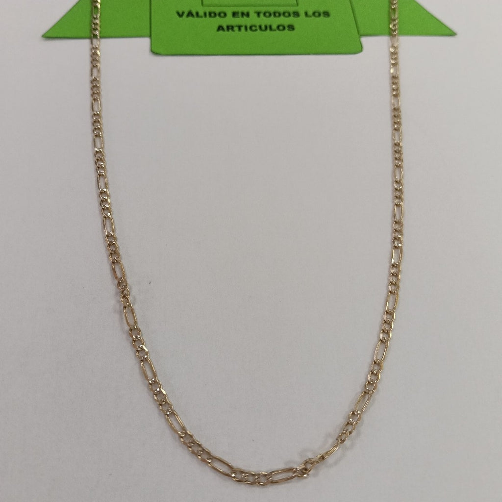 CADENA ORO COMBINADO 10 K 3,60 GRMS (SEMINUEVO)