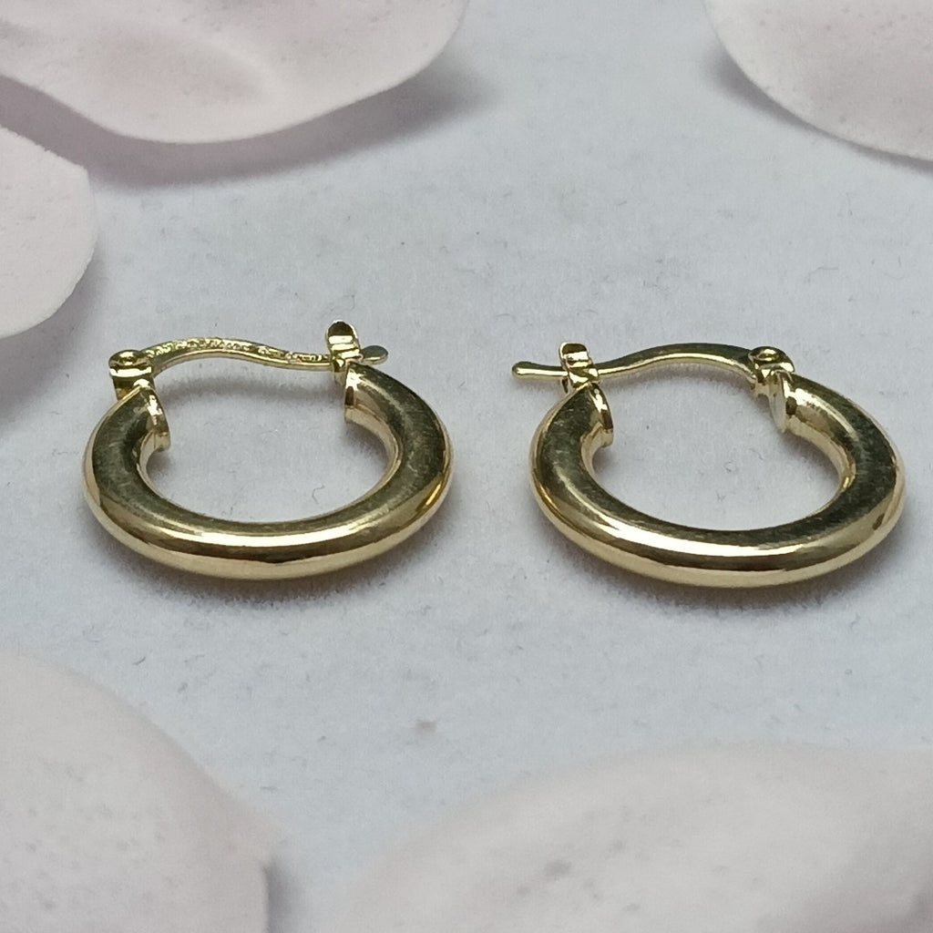 ARETES ARRACADAS 14K 1.5 GR (NUEVO)