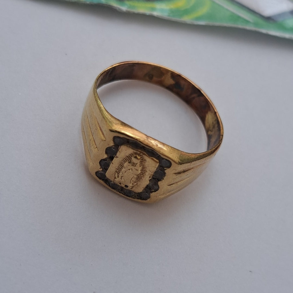 ANILLO ORO 8 K 4.3 GRMS (SEMINUEVO)