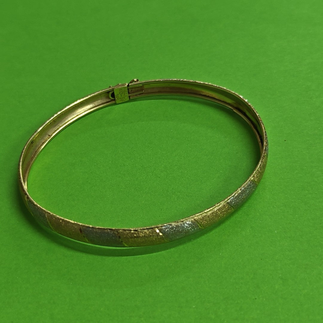 PULSERA RIGIDA ORO 14 K 5,20 GRMS (SEMINUEVO)