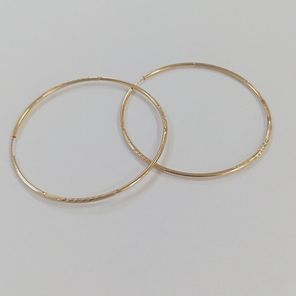 ARRACADAS PAR ORO 14 K 2,10 GRMS (SEMINUEVO)