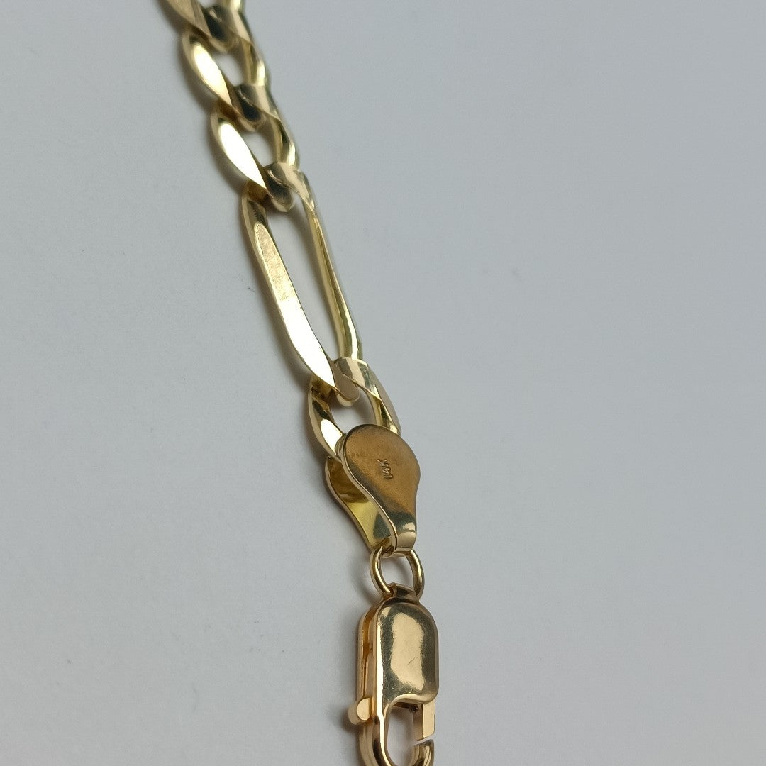 PULSERA 3X1 14K 21 CM 13.8 GR (NUEVO)