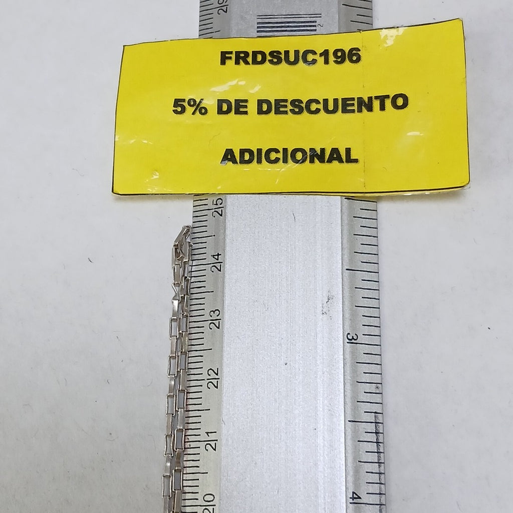 CADENA PLATA 3.4 GRMS (SEMINUEVO)