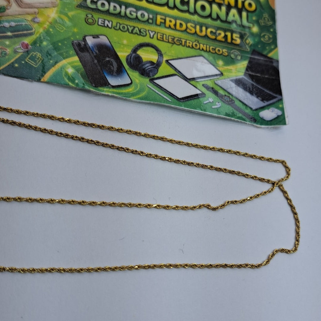 CADENA ORO 10 K 3,20 GRMS (SEMINUEVO)