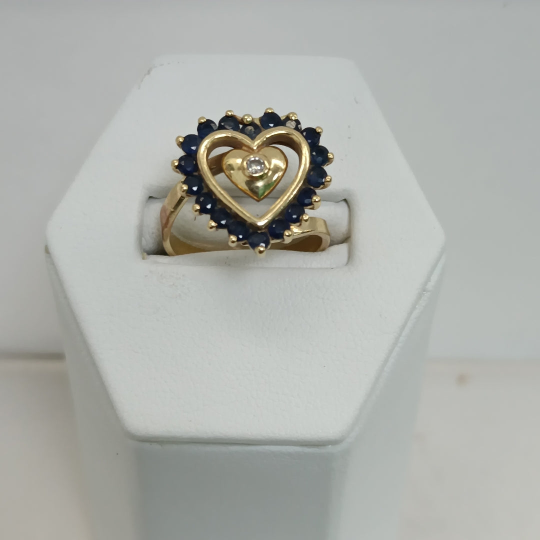 ANILLO ORO 14 K 4.9 GRMS (SEMINUEVO)