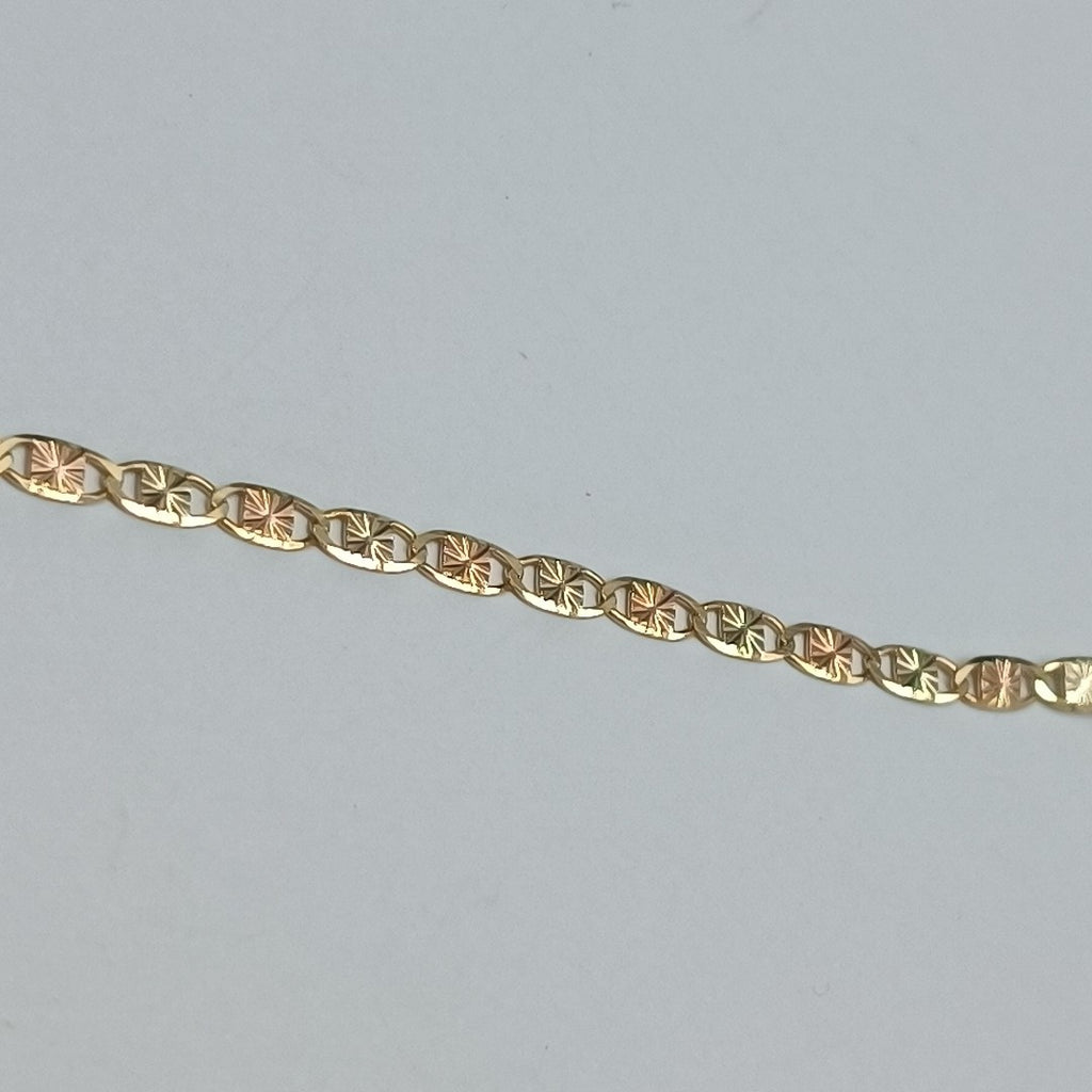 PULSERA GUCHI 14K 18 CM 2.9 GR (NUEVO)