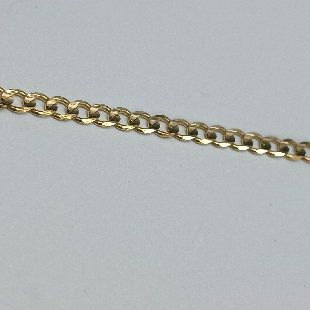 PULSERA BARBADA 14K 21 CM 5 GR (NUEVO)