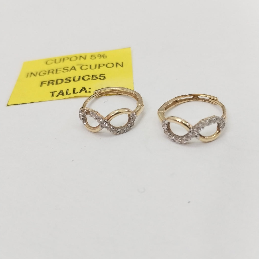ARRACADAS PAR ORO 14 K 1,70 GRMS (SEMINUEVO)