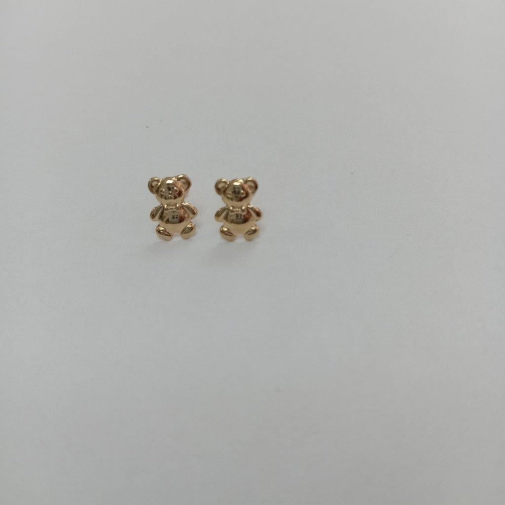 BROQUELES BROQUEL FIG OSO 14K 0.2592 GR (NUEVO)