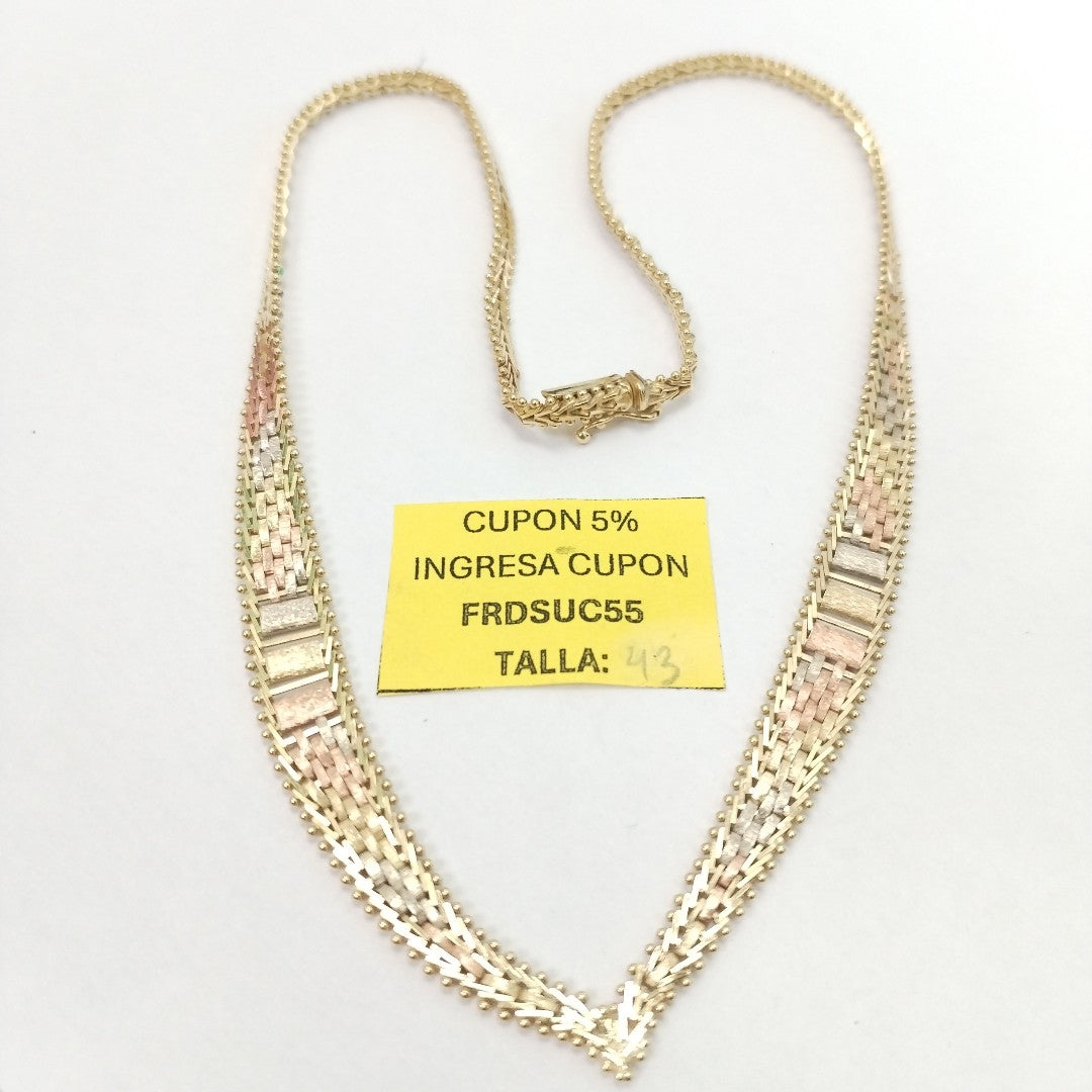 GARGANTILLA ORO 14 K 18,60 GRMS (SEMINUEVO)