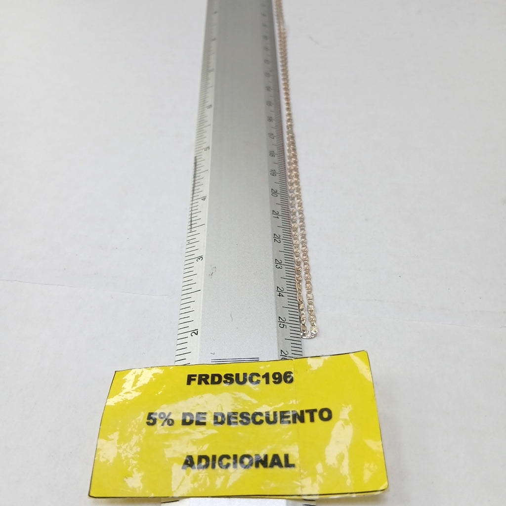 CADENA PLATA 2.5 GRMS (SEMINUEVO)