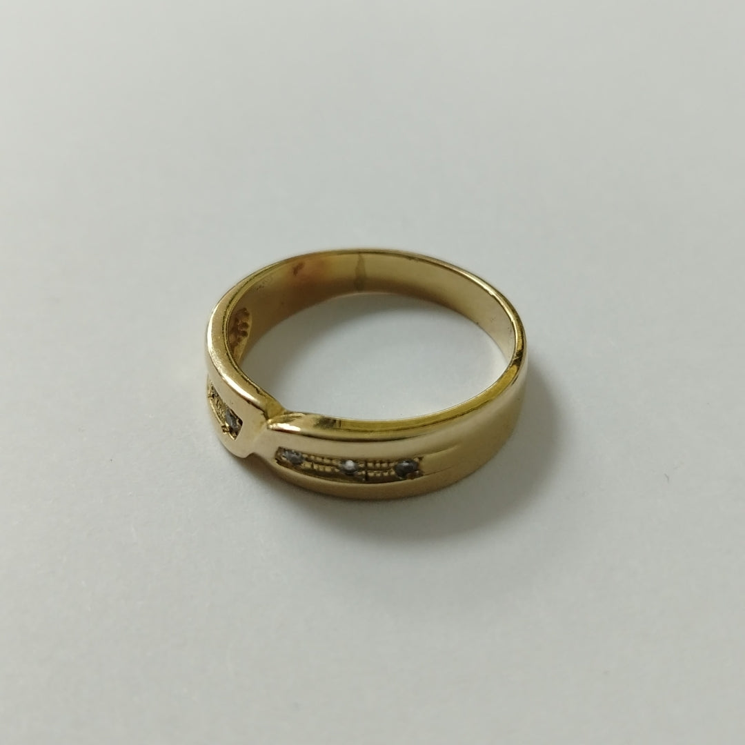 ANILLO ORO 14 K 5.6 GRMS (SEMINUEVO)