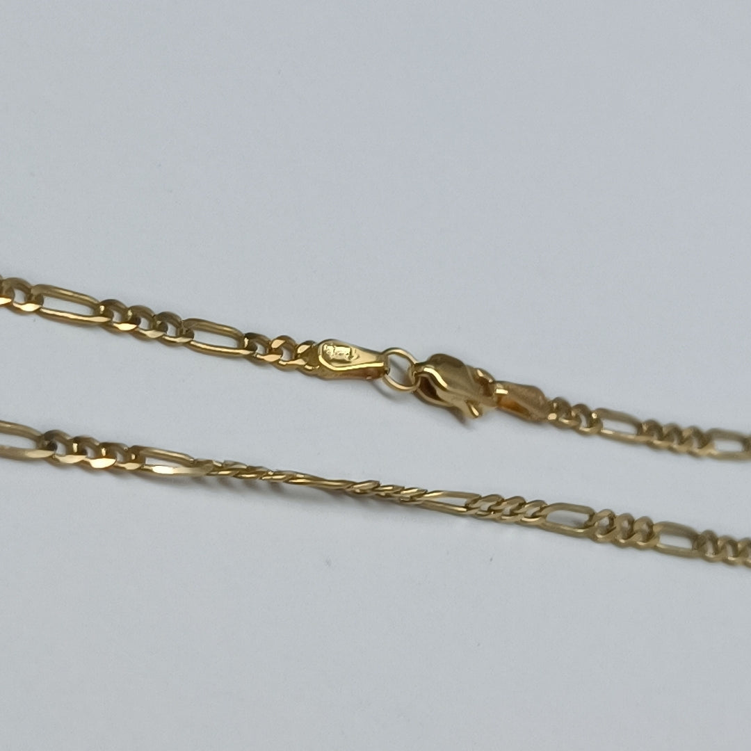 CADENA TEJIDO 3X1 14K 60 CM 5.7 GR (NUEVO)