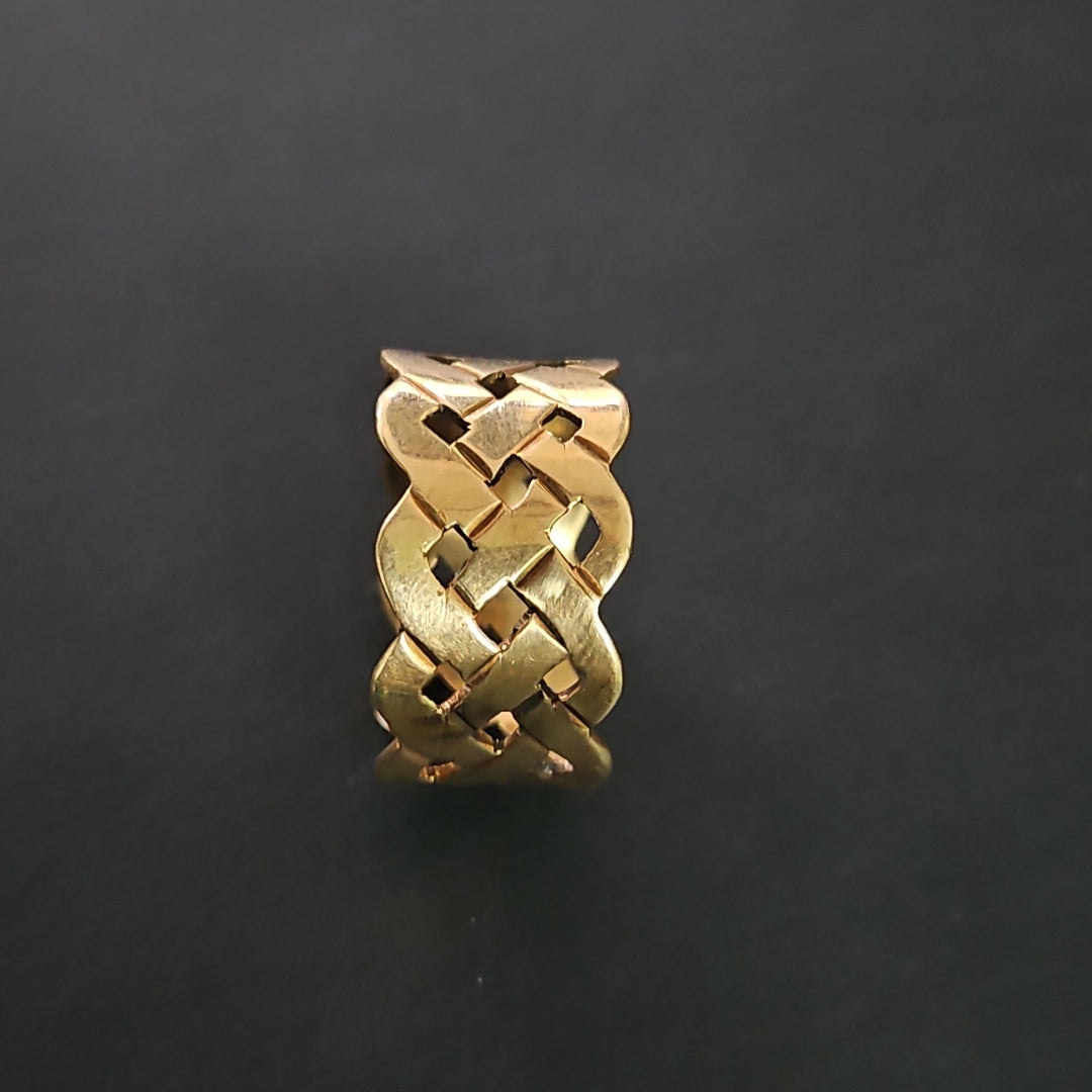 ANILLO ORO 14 K 5.3 GRMS (SEMINUEVO)